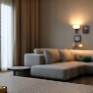 Emergency response necklace and discreet sensors in a living room